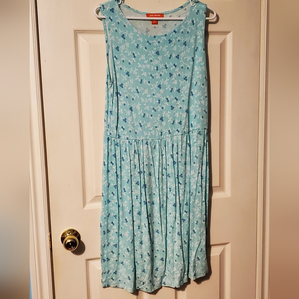 2/$20 Blue Floral Dress